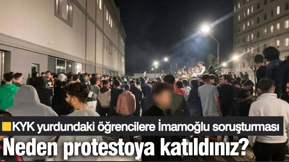 İmamoğlu protestolarına katılmışlardı...