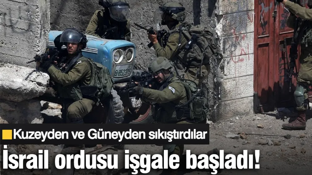 Kuzeyden ve Güneyden sıkıştırdılar