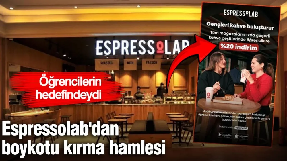 Boykotun hedefindeki Espressolab