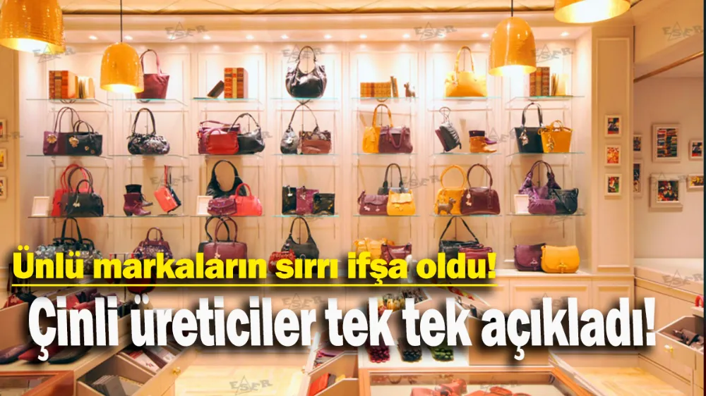 Ünlü markaların sırrı ifşa oldu
