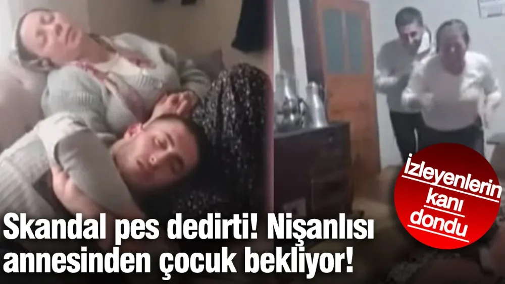 Nişanlısı annesinden çocuk bekliyor