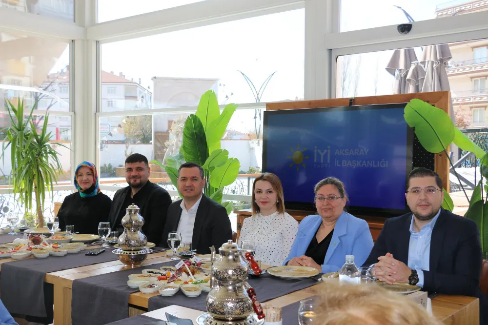 İYİ Parti Aksaray’da Kadınlarla Güçlü Buluşma!