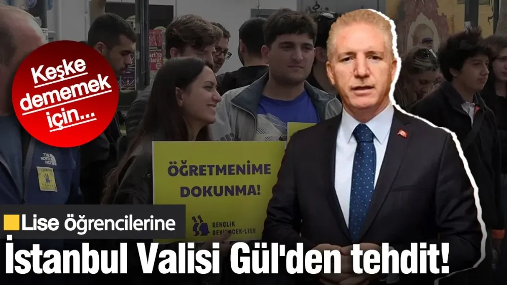 Lise öğrencilerine İstanbul Valisi Davut Gül