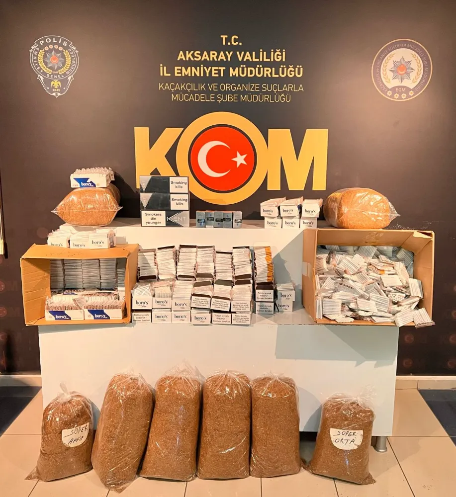 Aksaray’da Kaçakçılığa Ağır Darbe: 7 Şüpheliye Adli İşlem