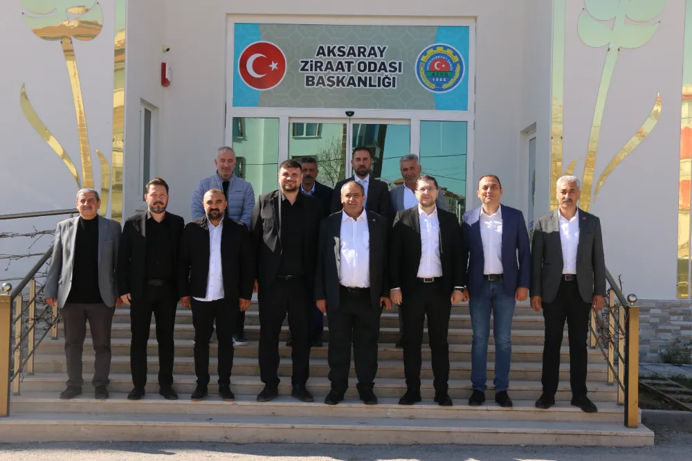 İYİ Parti Aksaray Teşkilatı’ndan Ziraat Odası’na Destek Mesajı