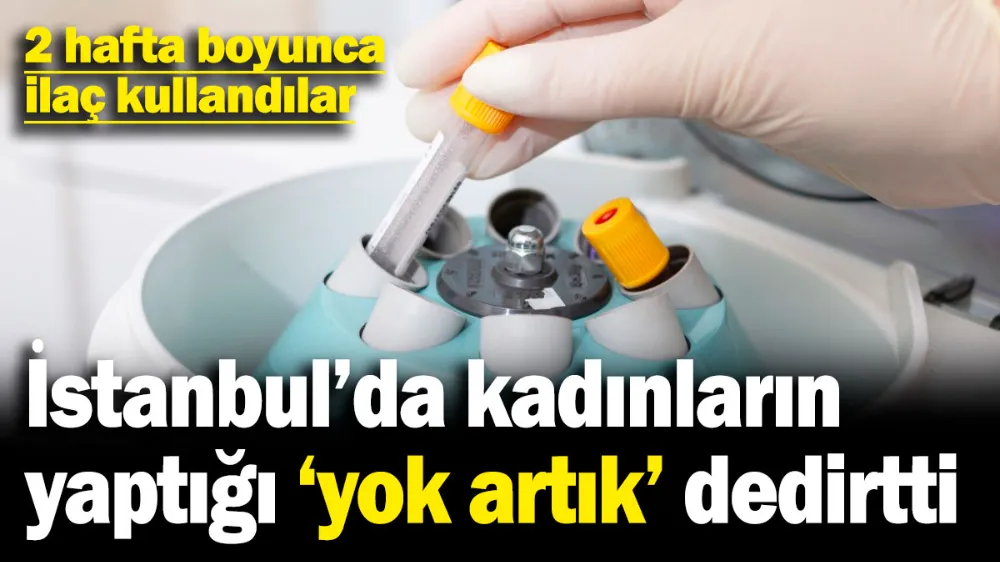 İki kadının yaptığı 