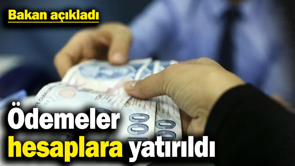 SED Ödemeleri hesaplara yatırıldı