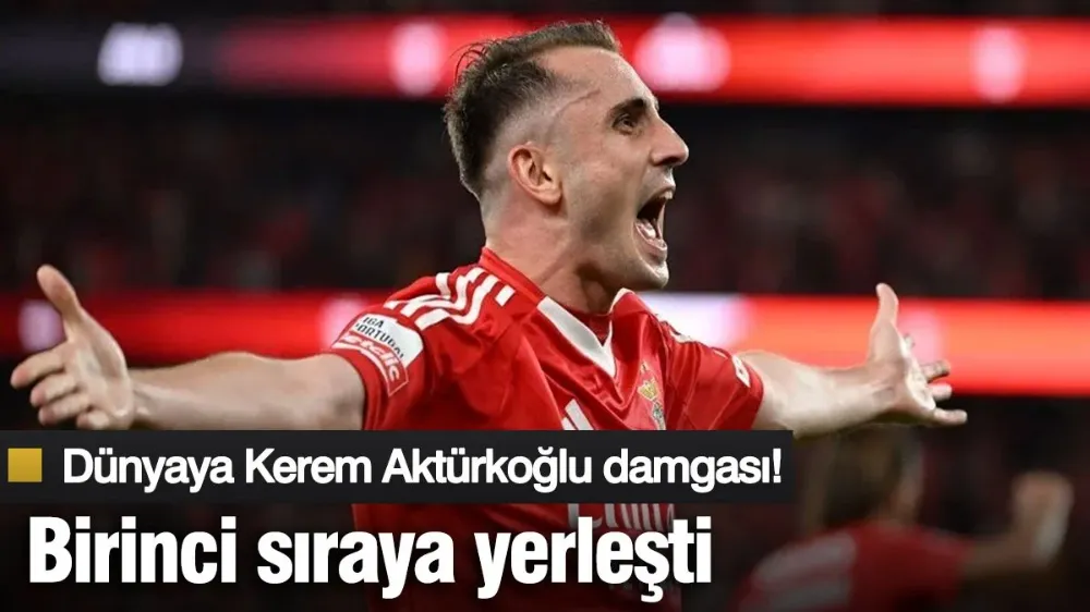 Dünyaya Kerem Aktürkoğlu damgası! 