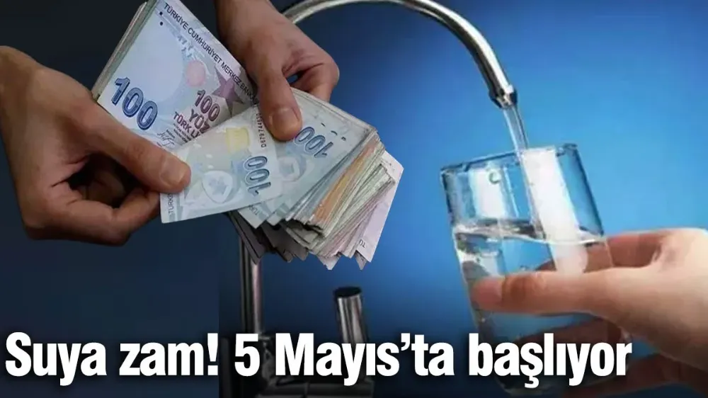 Suya zam geldi! 