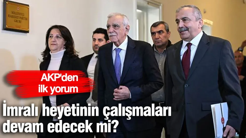 İmralı heyeti çalışmalarına devam edecek mi? 