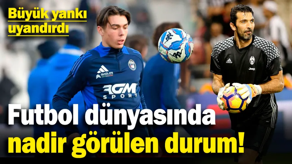 Futbol dünyasında nadir görülen durum! 