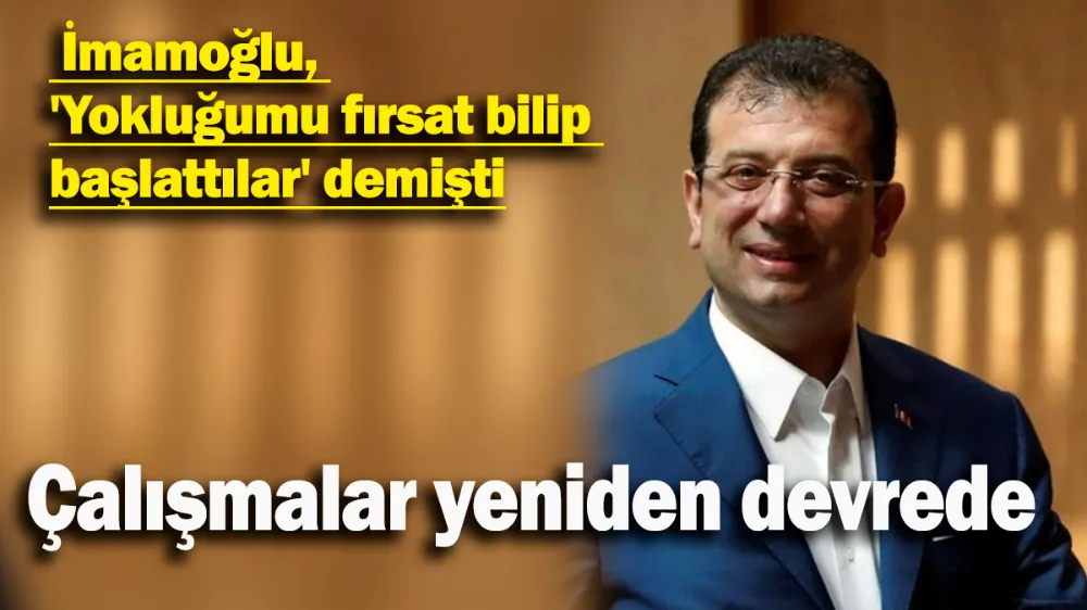 İmamoğlu: