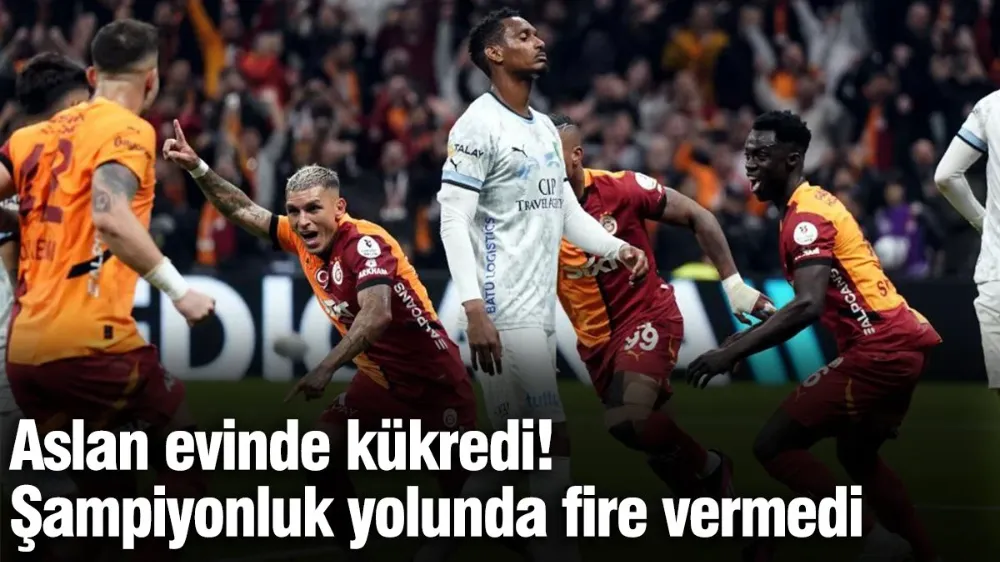 Galatasaray Bodrum FK Engelini 2-0’la Geçti