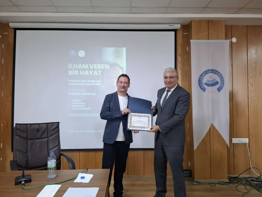 Türkiye’nin İlk SP’li Uzay Mühendisinden Aksaray’da İlham Dolu Konferans