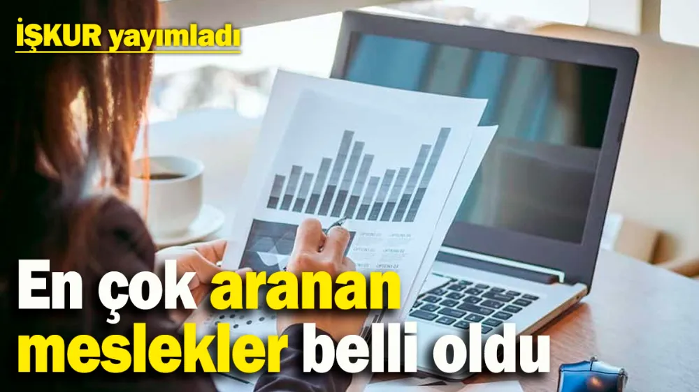 Türkiye’de en çok aranan meslekler belli oldu