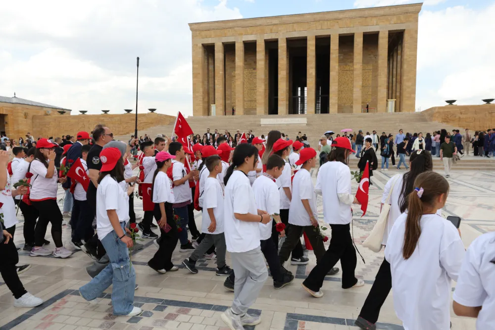 Aksaraylı Çocuklar 23 Nisan’ı Ankara’da Kutladı