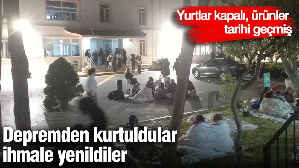 Depremden kurtuldular ihmale yenildiler!