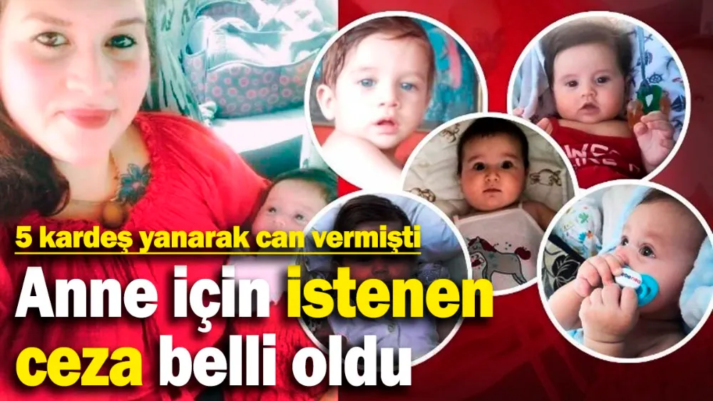 5 kardeş yanarak can vermişti