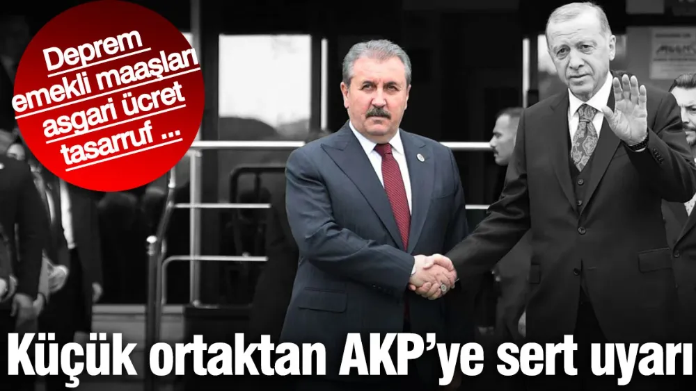 Küçük ortaktan AKP