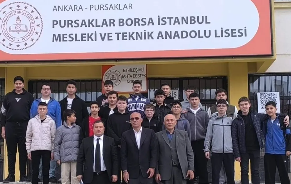 Pursaklar Borsa İstanbul MTAL’den Gazi Meclis’e Anlamlı Yolculuk