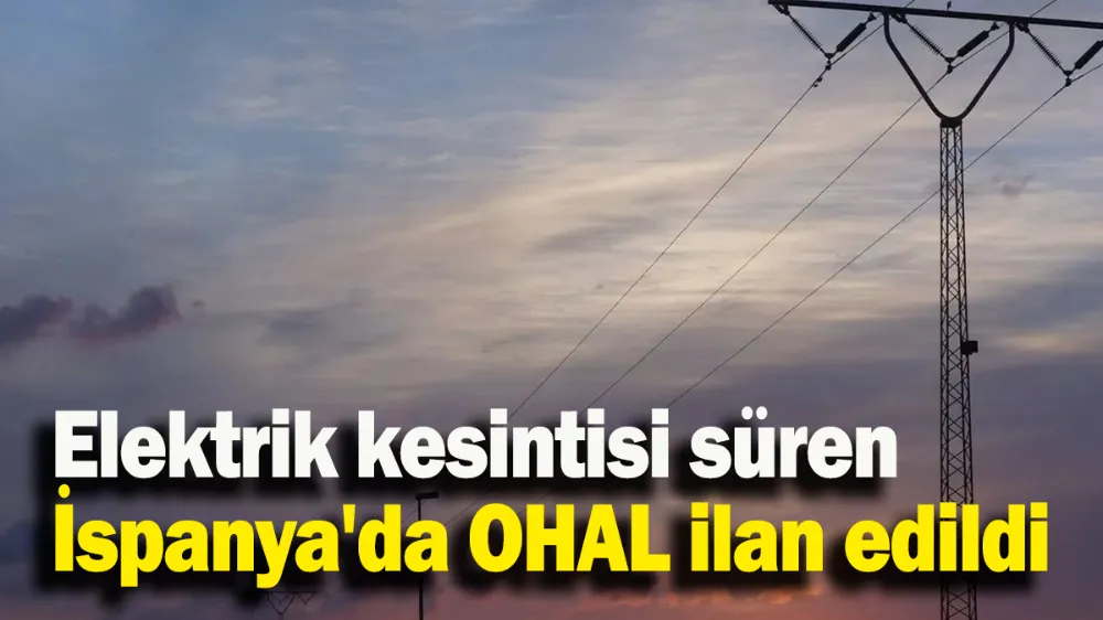 Elektrik kesintisi süren İspanya