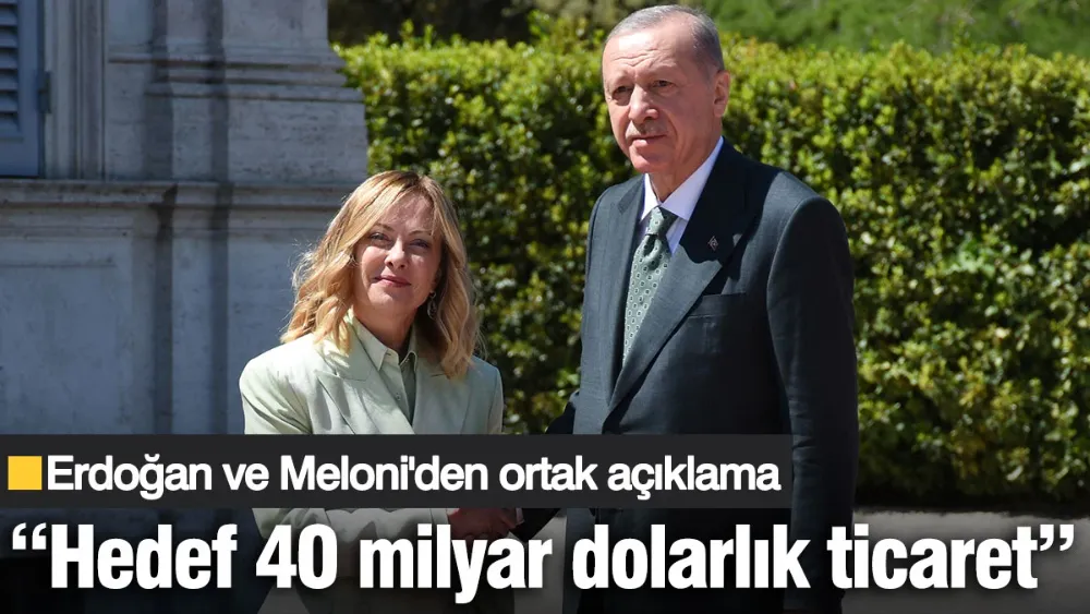 Erdoğan ve  Meloni