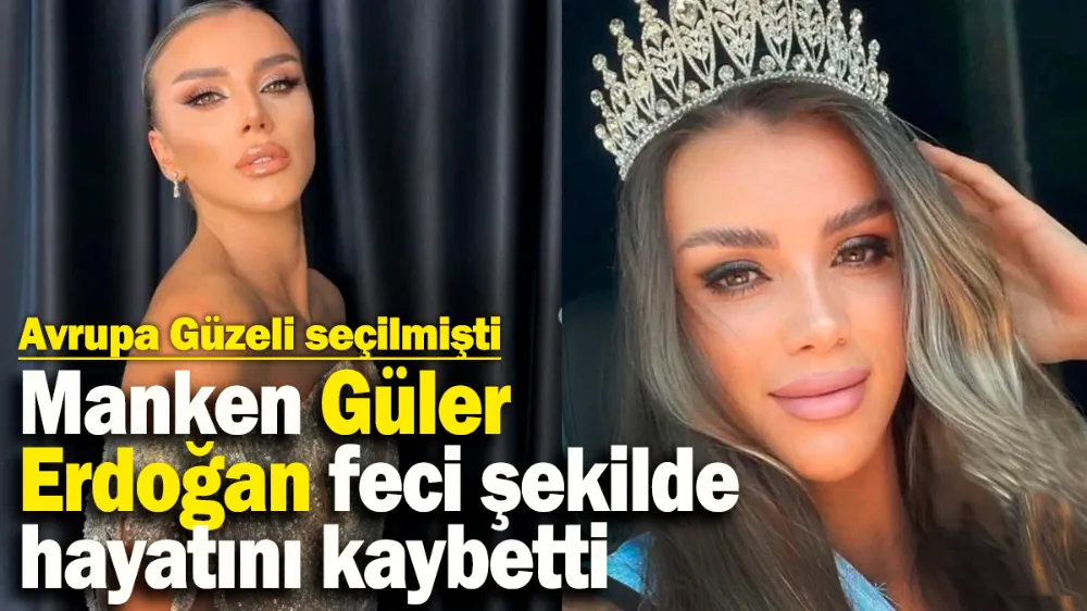 Manken Güler Erdoğan köprüden düştü, üstünden araba geçti