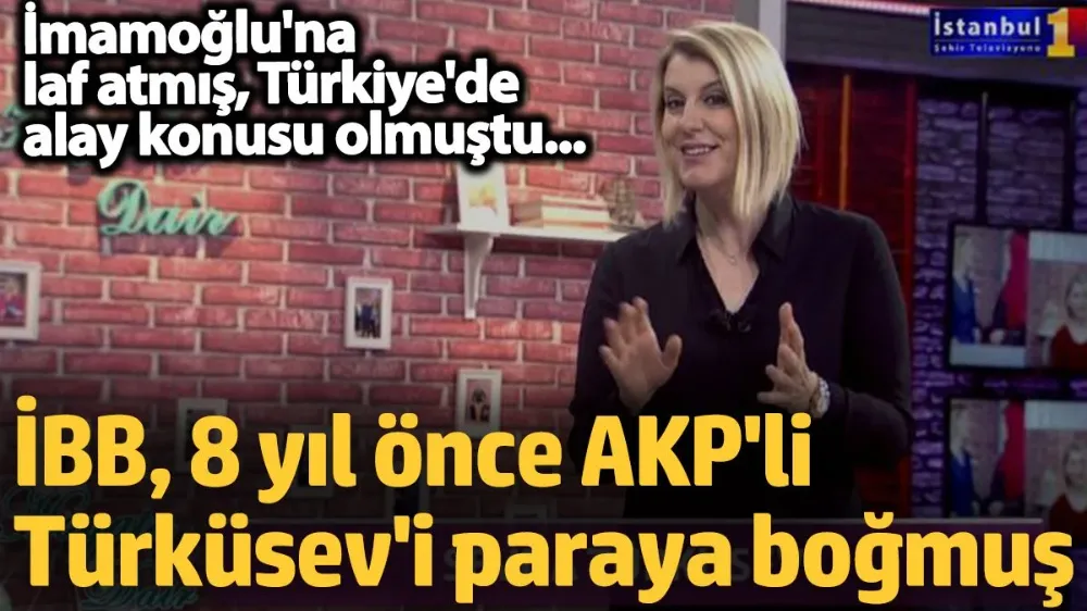İBB, 8 yıl önce AKP