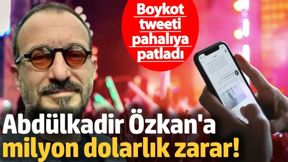 Boykot tweeti pahalıya patladı! 