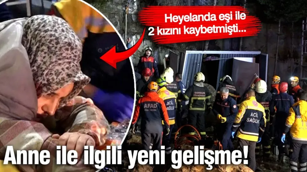 Heyelanda eşi ile 2 kızını kaybetmişti... 