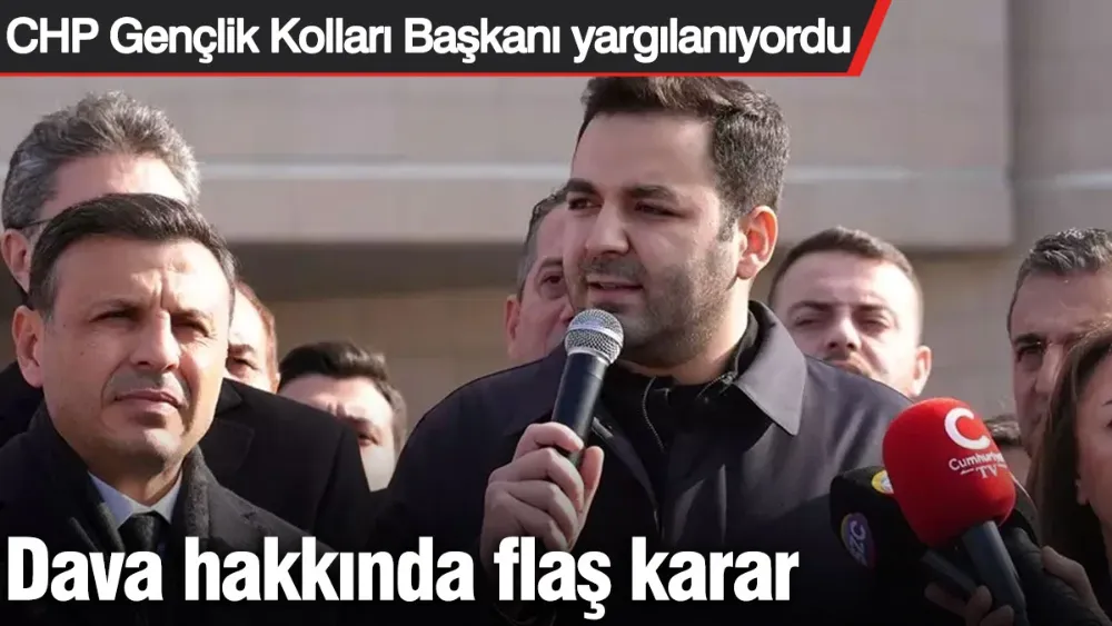 CHP Gençlik Kolları Başkanı Cem Aydın