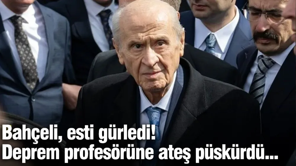 Devlet Bahçeli esti gürledi! 