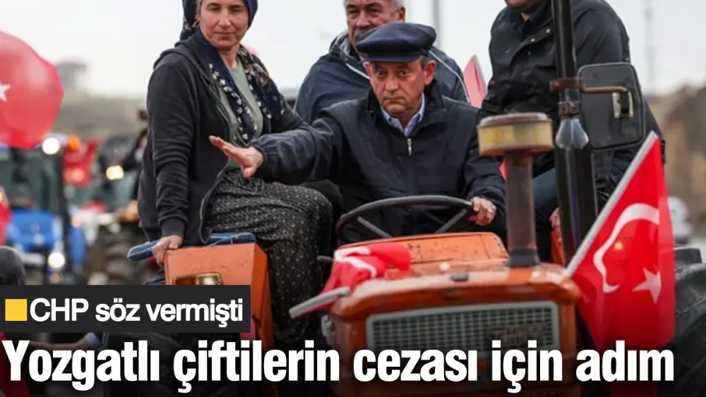  Yozgatlı çiftçilerin cezası için adım