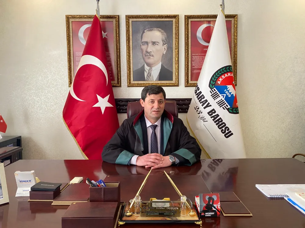 Aksaray Barosu’ndan 5 Nisan Avukatlar Günü Mesajı