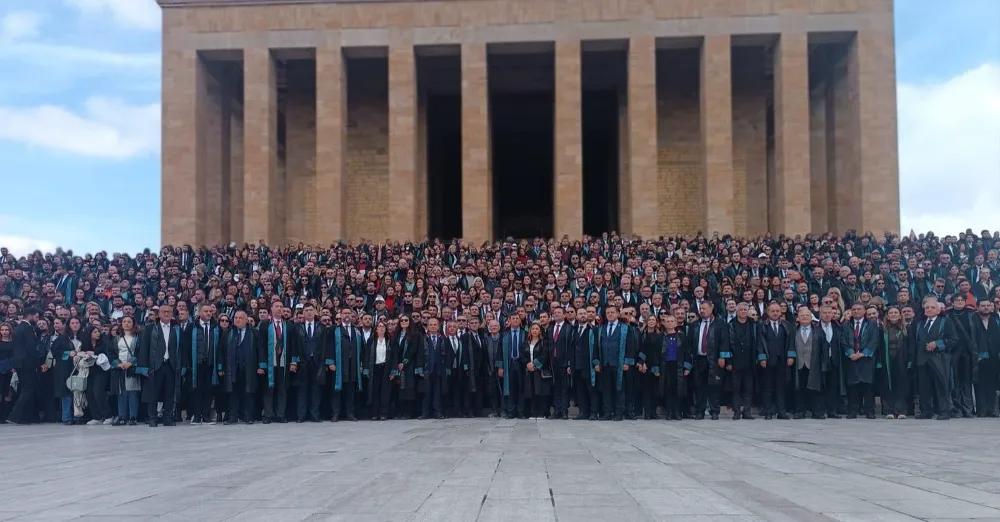 Aksaray Barosu’ndan Anıtkabir’e 5 Nisan Ziyareti