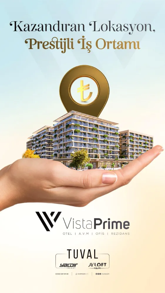 Vista Prime’da Yatırım Zamanı: Şehrin Yeni Merkezinde Prestijli Fırsat