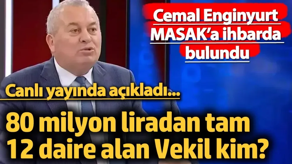 Enginyurt MASAK’a ihbarda bulundu! 