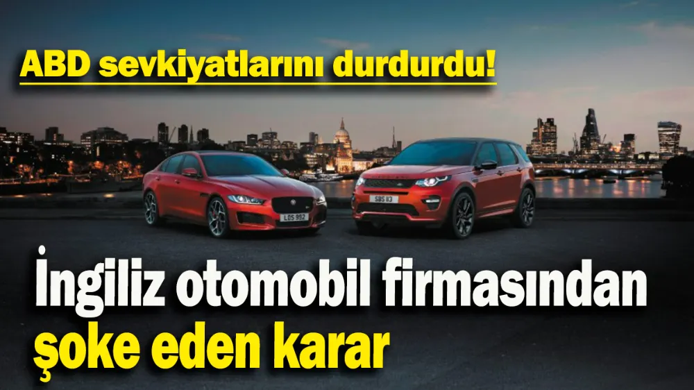 İngiliz otomobil firmasından şoke eden karar