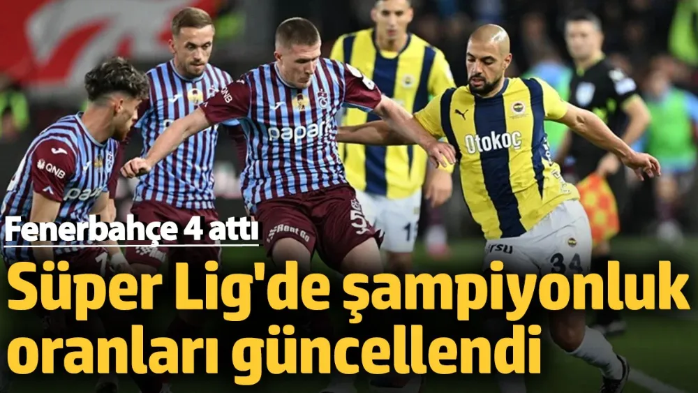 Fenerbahçe 4 attı Süper Lig