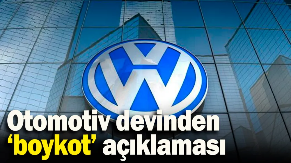 Otomotiv devinden ‘boykot’ açıklaması