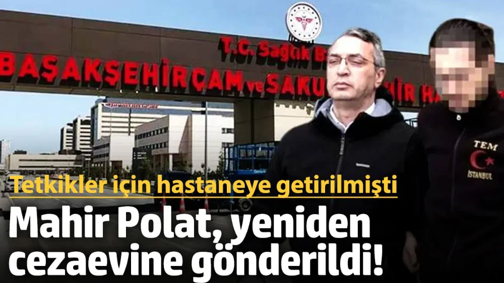 Mahir Polat yeniden cezaevine gönderildi