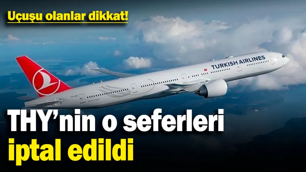 Uçuşu olanlar dikkat! 