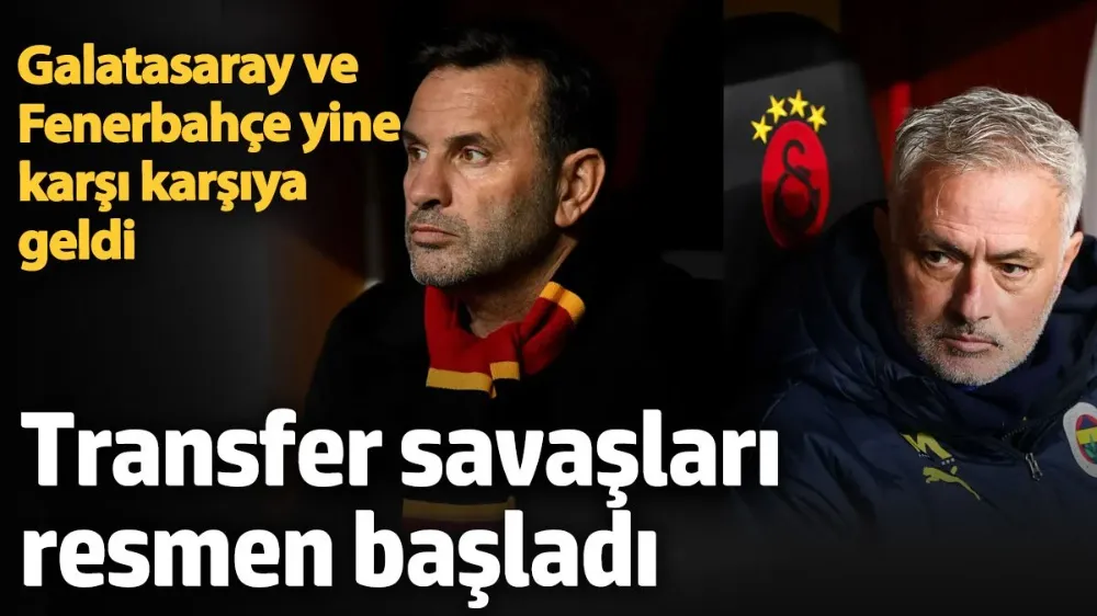 Transfer savaşları resmen başladı