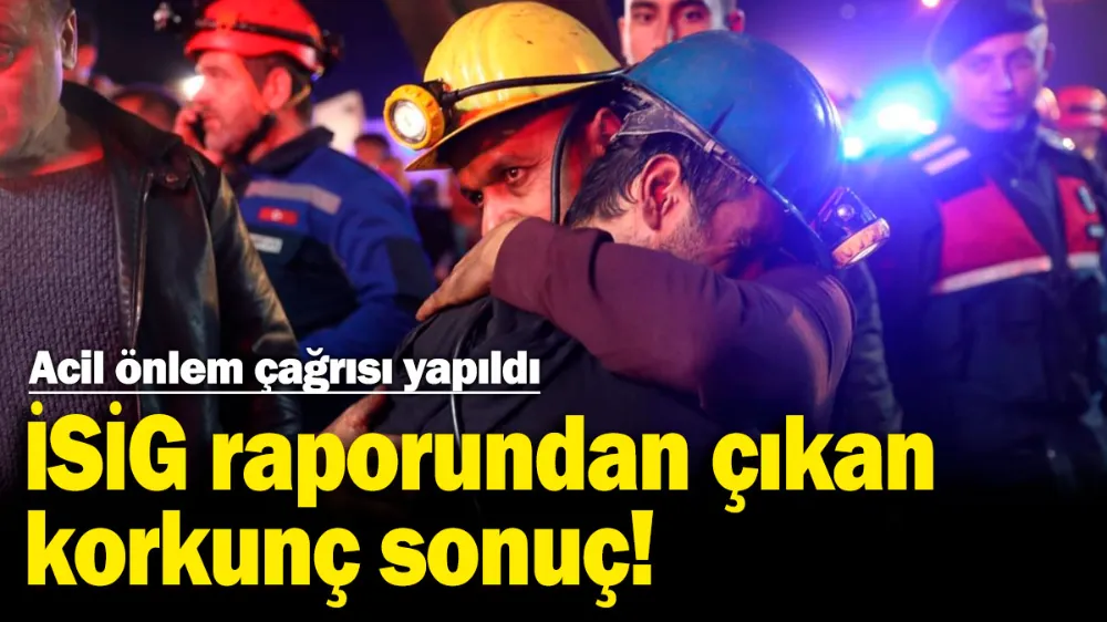 İSİG raporundan çıkan korkunç sonuç! 