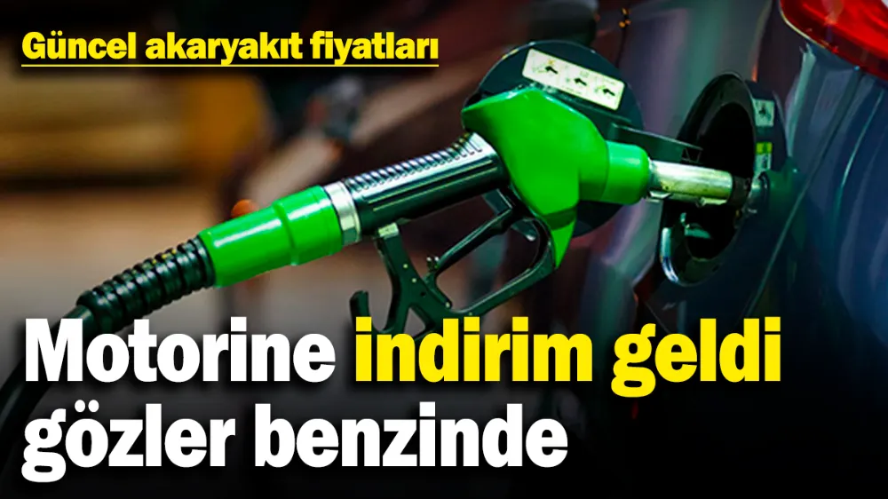 Motorine indirim geldi, gözler benzinde! 