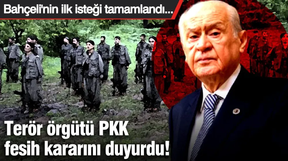 Terör örgütü PKK, fesih kararını duyurdu!