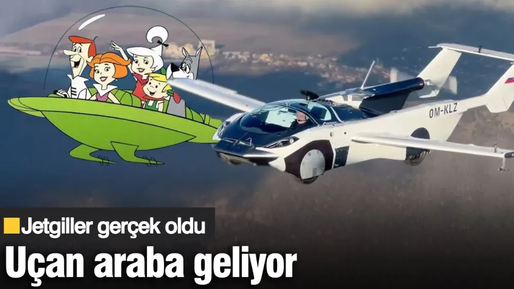 Jetgiller gerçek oldu! Uçan araba geliyor