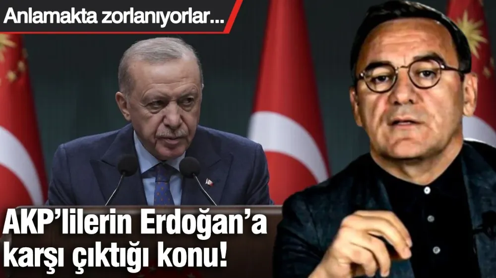 AKP’lilerin Erdoğan’a karşı çıktığı konu! 