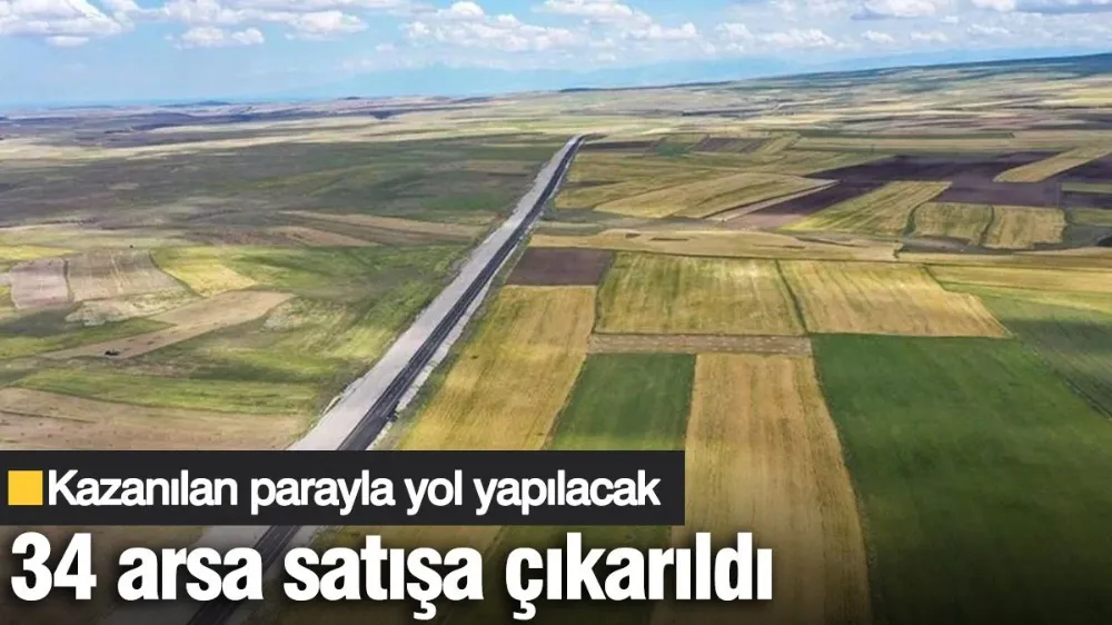 34 arsa satışa çıkarıldı: Kazanılan parayla yol yapılacak