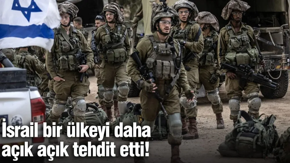 İsrail bir ülkeyi daha açık açık tehdit etti!